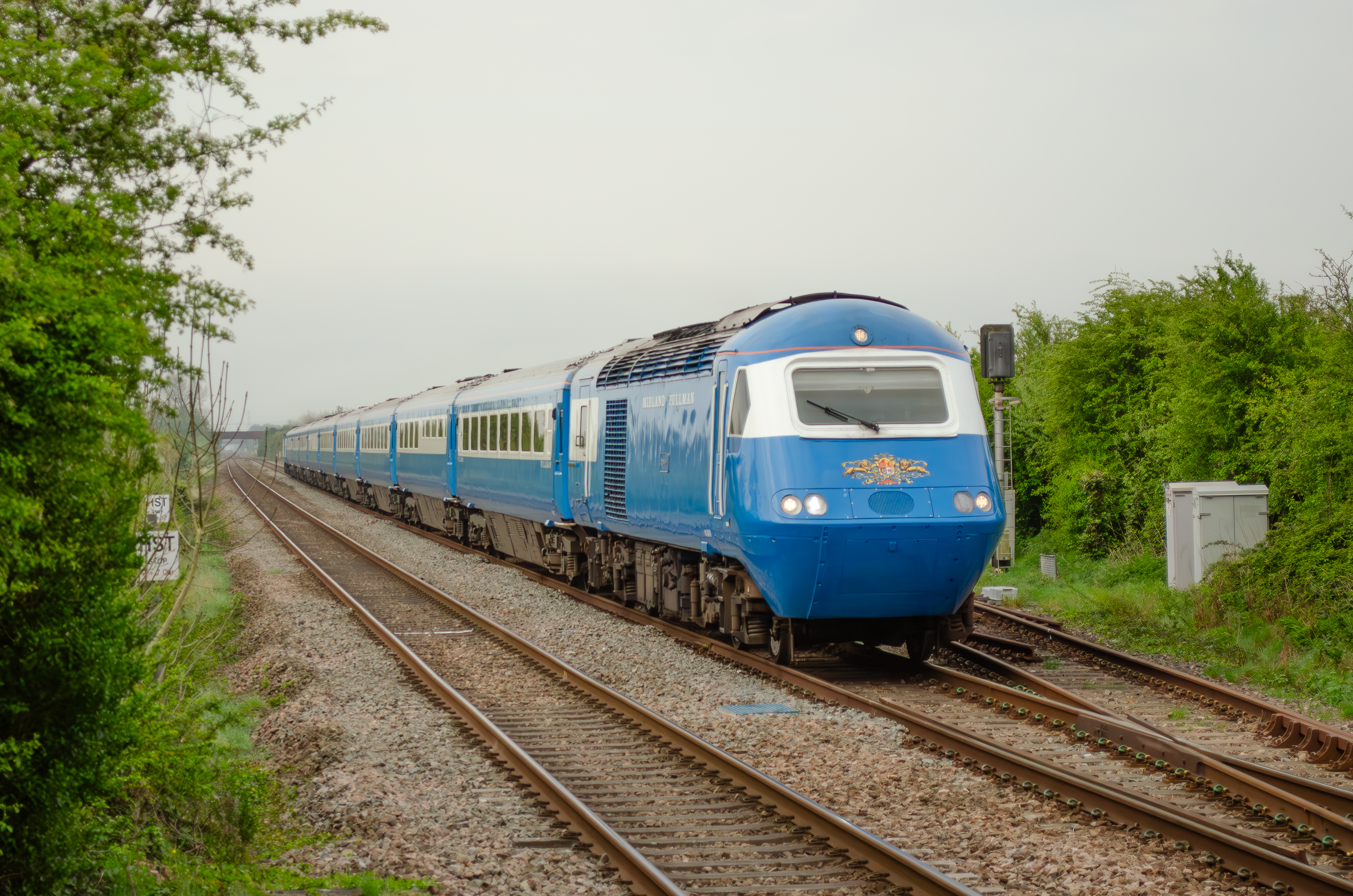 LSL Operated Midland Pullman passing Highbridge and Burnham